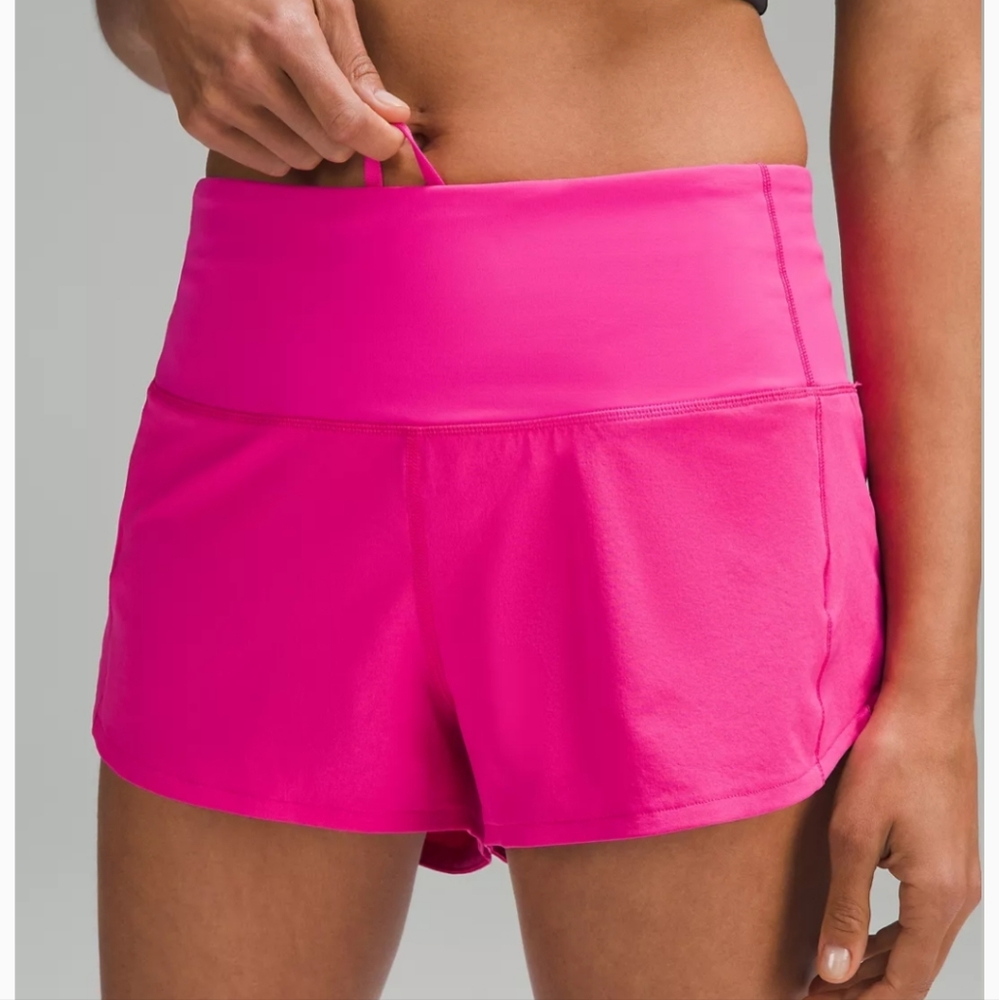 Lululemon Speed up high-rise lined 4 in short